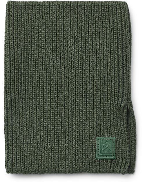 Liewood Mathias Neckwarmer - Hunter Green - 100% Organic Cotton Scarves