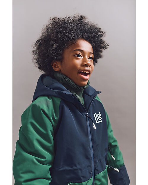 Liewood Mathias Neckwarmer - Hunter Green - 100% Organic Cotton Scarves