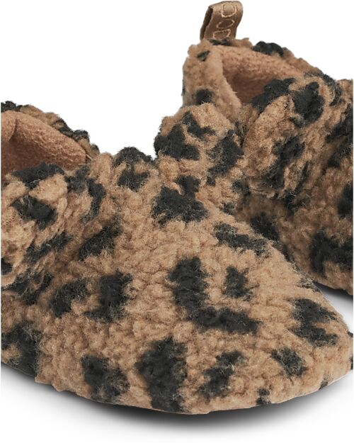 Liewood Maui Pile Slipper with Ears - Leo - Oat Mix Slippers
