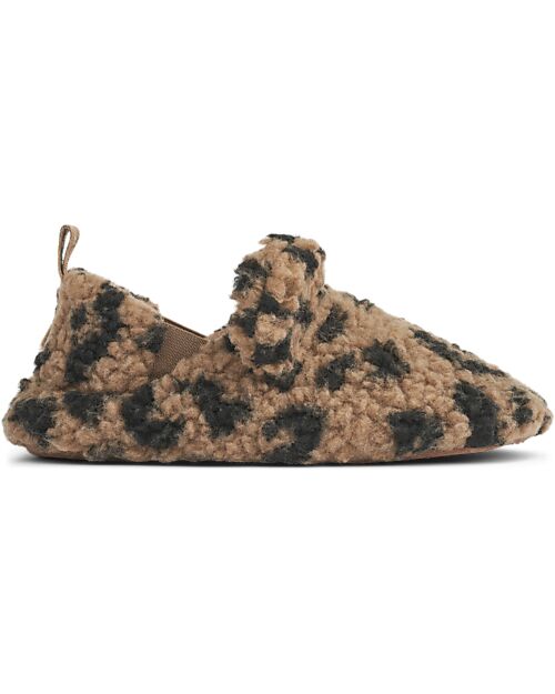 Liewood Maui Pile Slipper with Ears - Leo - Oat Mix Slippers
