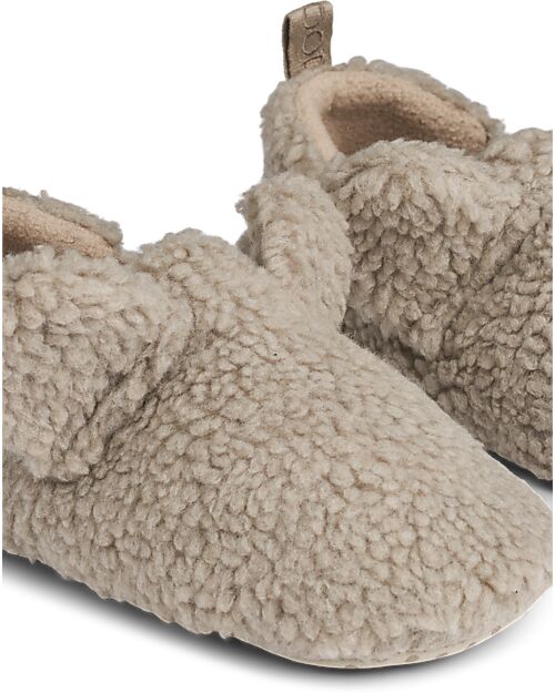 Liewood Maui Pile Slipper with Ears - Mist Slippers