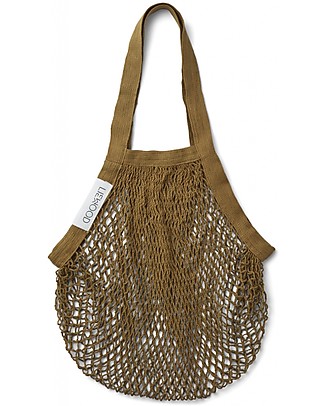 Liewood Mesi Mesh Tote Bag - Olive Green - 100% Organic Cotton Tote Bags