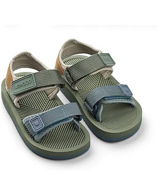 Liewood Monty Sandals - Hunter Green - Lightweight and Sporty Sandals