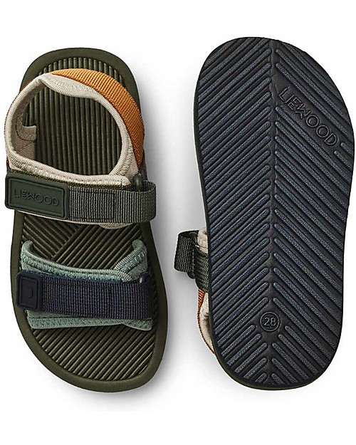 Liewood Monty Sandals - Hunter Green - Lightweight and Sporty Sandals