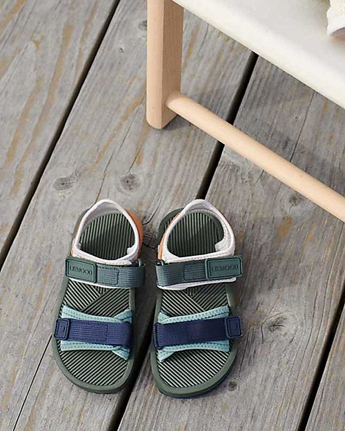 Liewood Monty Sandals - Hunter Green - Lightweight and Sporty Sandals