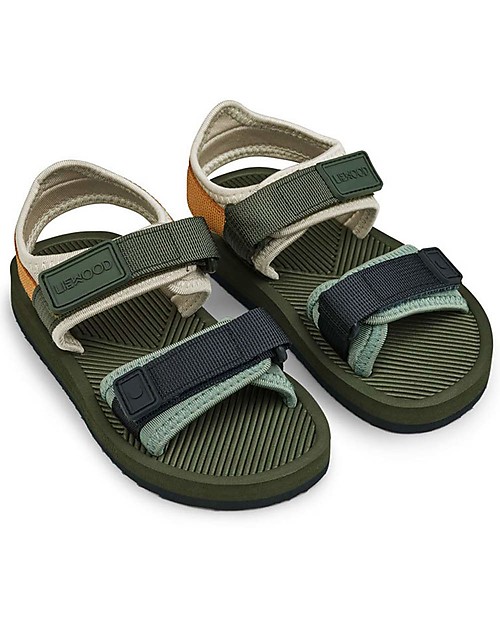 Liewood Monty Sandals - Hunter Green - Lightweight and Sporty Sandals