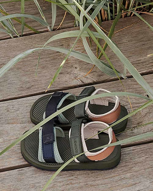 Liewood Monty Sandals - Hunter Green - Lightweight and Sporty Sandals