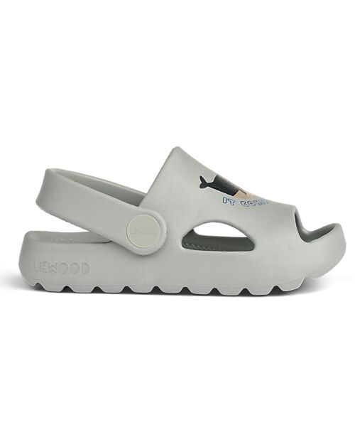 Liewood Morris Sandals - Whales/Grey - Soft and Flexibles Sandals