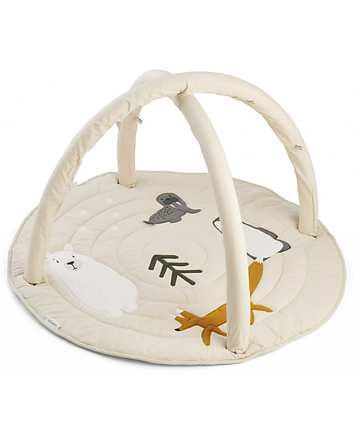 Liewood Neel Activity Play Mat - with Removable Arches - Artic Mix - for the Sensory Development of your Baby Baby Gym