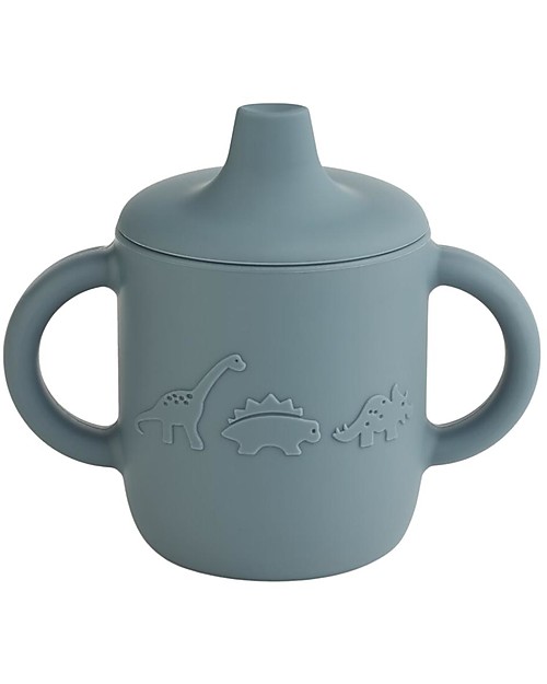 Liewood Neil Cup Sippy Cup with Spout and Handles - Dino Whale Blue - 150 ml Cups