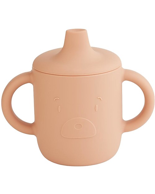 Liewood Neil Cup Sippy Cup with Spout and Handles - Mr Bear Tuscany Rose - 150 ml Cups