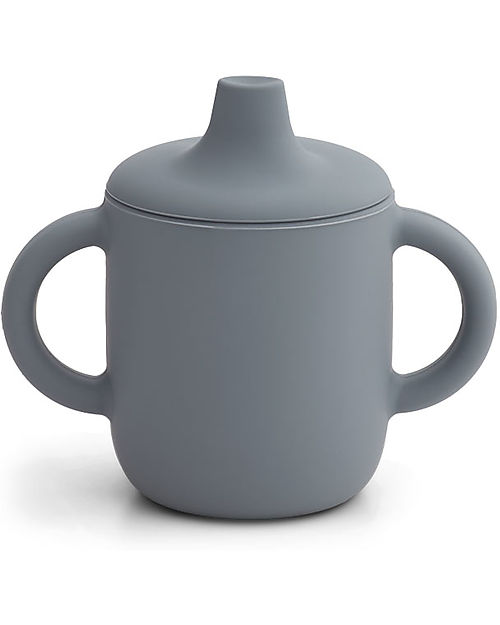 Liewood Neil Cup with Spout and Handles - Blue Wave - 150 ml Cups