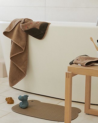 Liewood Non-Slip Bath Mat - Mr Bear - Oat Carpets