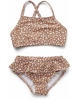 Liewood Norma Bikini with Ruffles - Leo Tuscany Rose Bikinis And Tankinis