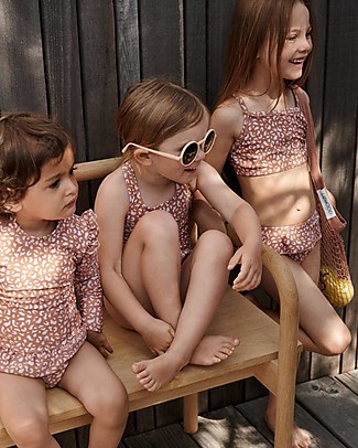 Liewood Norma Bikini with Ruffles - Leo Tuscany Rose Bikinis And Tankinis