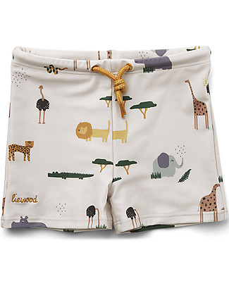 Liewood Otto Swimpants - Sandy Safari Mix - UPF 50+ Swimming Trunks