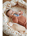 Liewood Padded Play Mat and Baby Nest 2 in 1 - Amusement Park/Sand - 100% Organic Cotton Padded Playmats
