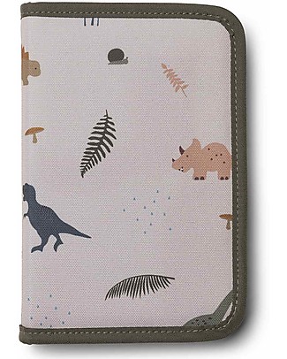 Liewood Peggy Pencil Case - Dino Dark Sandy - 20,5x30 cm Pencil Cases