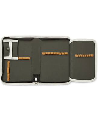 Liewood Peggy Pencil Case - Hunter Green Multi Mix - 20.5x30 cm Pencil Cases