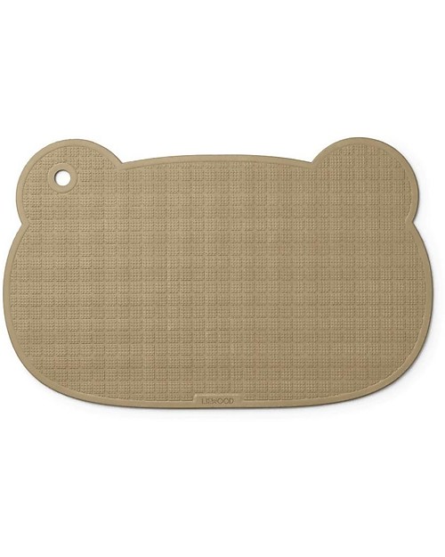 Liewood Sailor Non-Slip Bath Mat - Mr Bear - Oat Non Slip Bath Mats