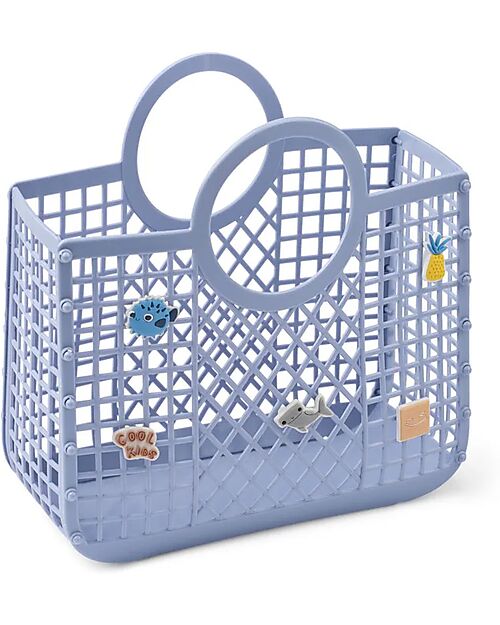 Liewood Samantha Basket With Charms - Dusty lavender Beach Toys