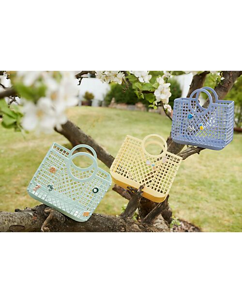 Liewood Samantha Basket With Charms - Dusty lavender Beach Toys