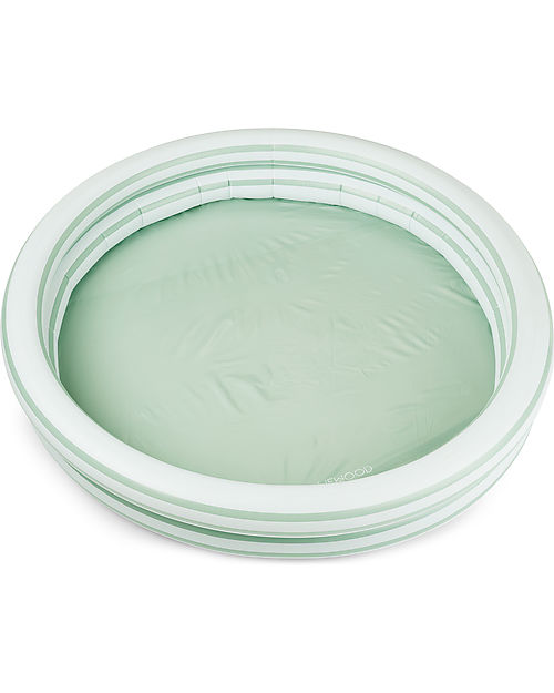 Liewood Savannah Pool - Striped - Dusty Mint and Creme de la Creme - 150x25 cm Inflatable Pools