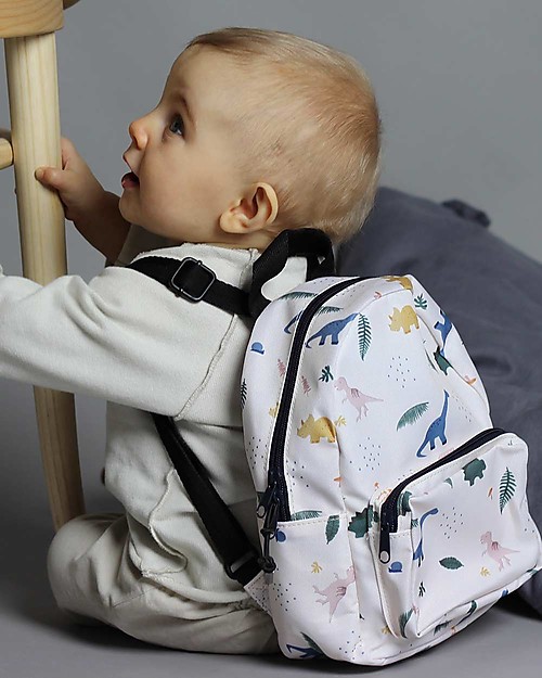 Liewood Saxo Mini Backpack, Dino Mix - 100% recycled polyester! Kindergarten Backpacks
