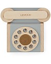 Liewood Selma Classic Phone - Blue Fog Multi Mix - 100% Beech Wood Wooden Toy Tools