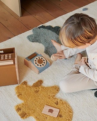 Liewood Selma Classic Phone - Tuscany Rose Multi Mix - 100% Beech Wood Wooden Toy Tools