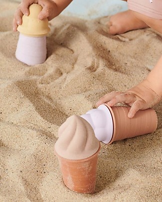 Liewood Set Ice Cream Silicone Toys - Blue Multi Mix Beach Toys