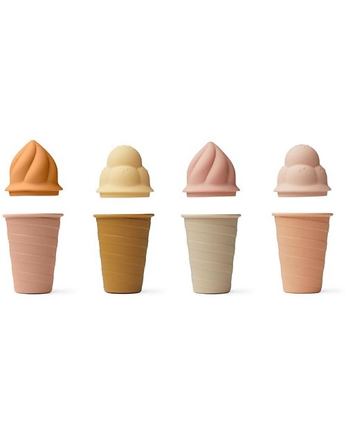 Liewood Set Ice Cream Silicone Toys - Jojoba Multi Mix Beach Toys