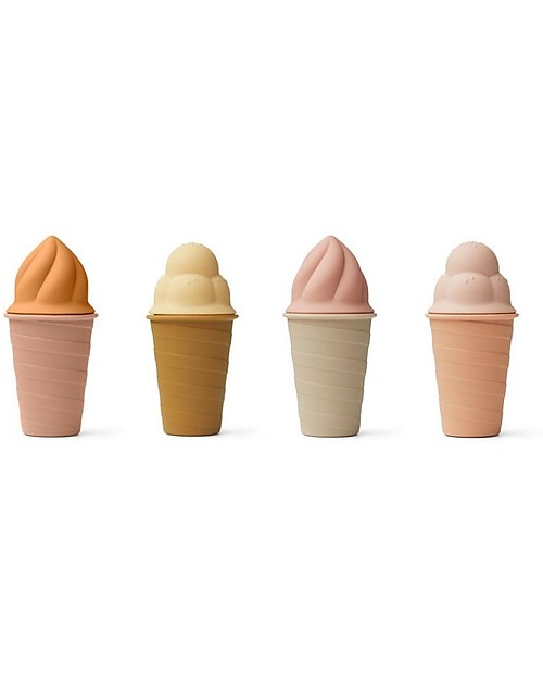 Liewood Set Ice Cream Silicone Toys - Jojoba Multi Mix Beach Toys