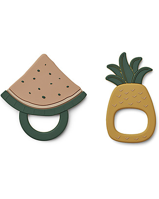 Liewood Set of 2 Gia Teethers - Fruit Teethers