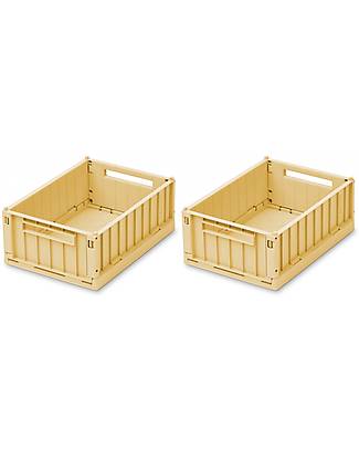 Liewood Set of 2 Weston Small Storage Boxes - Jojoba - 25x18x9 cm Storage organisers