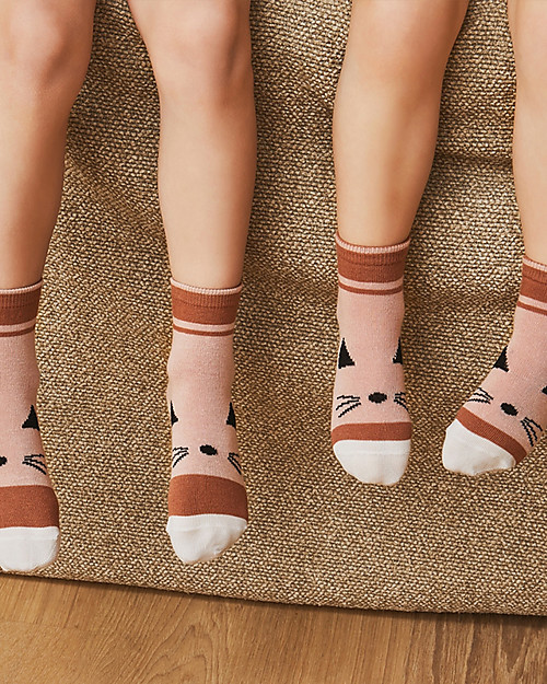 Liewood Silas Socks Rose Mix - 4 pack - Elasticated Cotton Socks