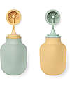 Liewood Silvia Smoothie Bottle 2 Pack - Dusty Mint/Jojoba Non-Thermal Water Bottles