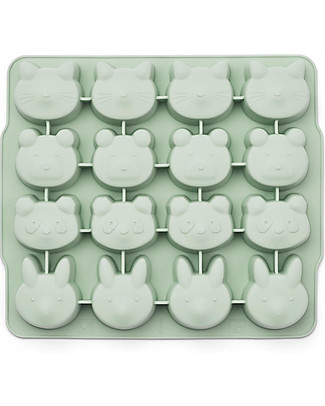 Liewood Sonny Ice Cube Tray in Silicone - 2 Pack - Minty Mix Meal Sets