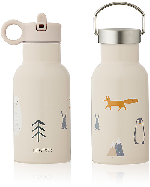 Liewood Stainless Steel Thermal Kids Bottle Anker 350 ml - Arctic Mix Thermos Bottles