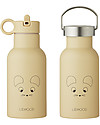 Liewood Stainless Steel Thermal Kids Bottle Anker 350 ml - Mouse Wheat Yellow Thermos Bottles