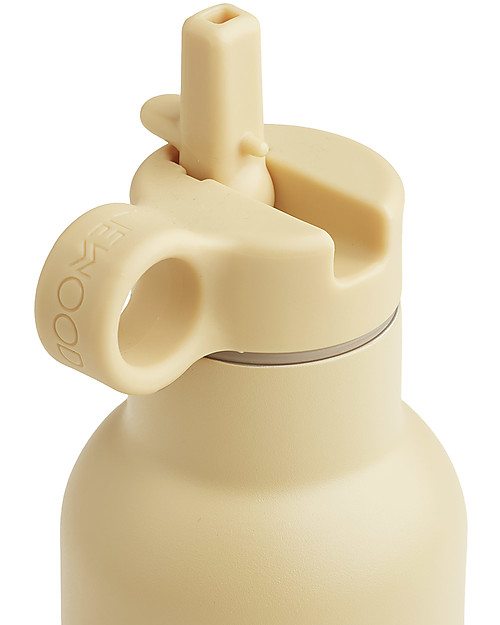 Liewood Stainless Steel Thermal Kids Bottle Anker 350 ml - Mouse Wheat Yellow Thermos Bottles