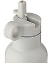 Liewood Stainless Steel Thermal Kids Bottle Anker 350 ml - Panda Light Grey Thermos Bottles