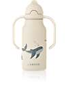 Liewood Steel Kimmie Water Bottle Children - 250 ml - Sea Creature / Sandy Thermos Bottles