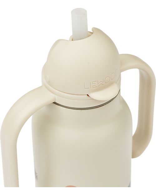 Liewood Steel Kimmie Water Bottle Children - 250 ml - Sea Creature / Sandy Thermos Bottles