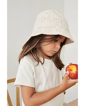 Liewood Sunneva Anglaise Sun hat - sandy Sunhats