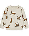Liewood Thora Printed Sweatshirt - Leopard - Sandy - 100% Organic Cotton Sweatshirts