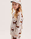 Liewood Thora Printed Sweatshirt - Leopard - Sandy - 100% Organic Cotton Sweatshirts