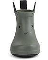 Liewood Tobi Rain Boot, Rabbit Faune Green - 100% natural rubber Wellies