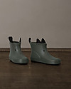 Liewood Tobi Rain Boot, Rabbit Faune Green - 100% natural rubber Wellies