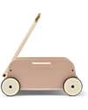 Liewood Tyra Wagon - Wood -  Tuscany Rose/Golden Caramel Mix Pull Toys